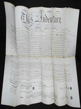 Item #008780 Real Estate Sale involving Simon Harter, Anna Harter, and Evan Trego in Juniata Co.,...