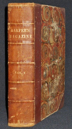 Item #008793 Harper's New Monthly Magazine Volume 5 -- June to November, 1852. Charles Dickens,...