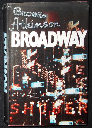 Item #008887 Broadway. Brooks Atkinson