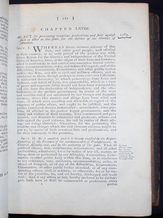 Laws of the Commonwealth of Pennsylvania, from the Second Day of October, One Thousand Seven Hundred and Eighty-One, to the Second Day of October, One Thousand Seven Hundred and Ninety; Republished, Under the Authority of the Legislature, by Alexander James Dallas -- Vol. II