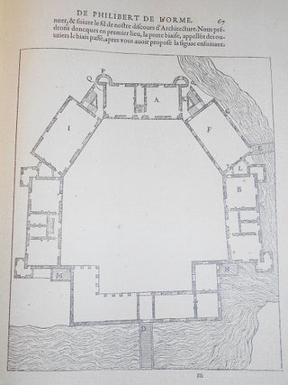 L'Oeuvre de Philibert de L'Orme comprenant Le Premier Tome de l'Architecture et Les Nouvelles Inventions pour Bien Bastir et à Petitz Frais; Reproductions en fac-similé par les procédés Motteroz; Publiée par les soins de C. Nizet
