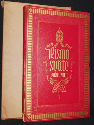 Item #008982 Písmo Svaté v Obrazech; Tekstovú cast Profesora Emanuela Záka poslovencil...