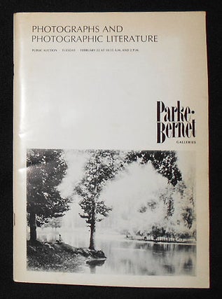 Item #009033 Photographs and Photographic Literature: Illustrated Books and Albums Including A....