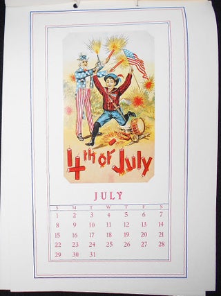 A Garland of Old Postcards: 1984 Circling Suns Calendar