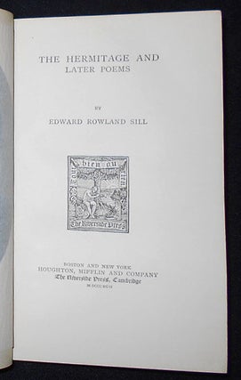 The Hermitage and Later Poems