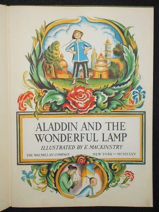 Aladdin and the Wonderful Lamp; Illustrated by E. Mackinstry
