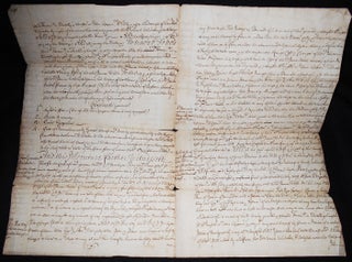 Handwritten Contemporary Copy of a Three-Part Deed for Property in Great Yarmouth