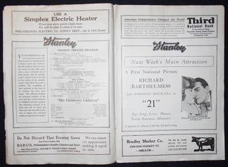 The Stanley Magazine-Program, vol. III, no. 26 -- Jan. 28, 1924 [Bebe Daniels, Josef Pasternack]