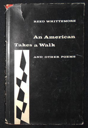 Item #009244 An American Takes a Walk and Other Poems. Reed Whittemore