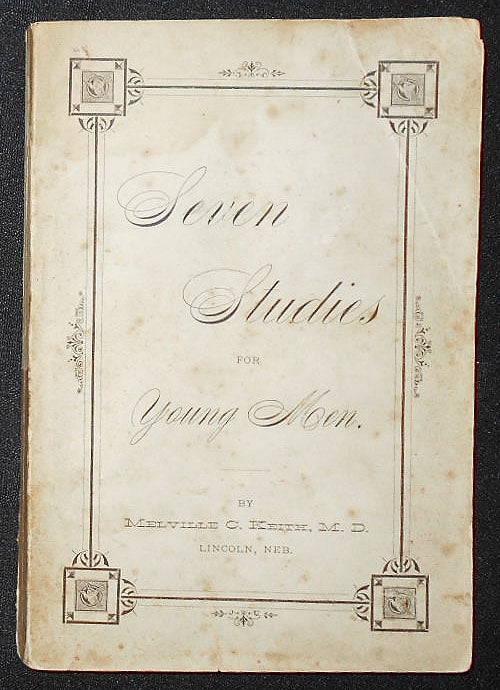 Item #009265 Seven Studies for Young Men. Melville C. Keith.