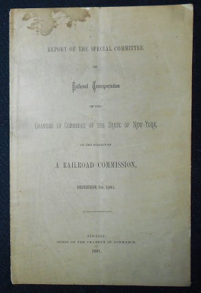 Item #009280 Report of the Special Committee on Railroad Transportation of the Chamber of...
