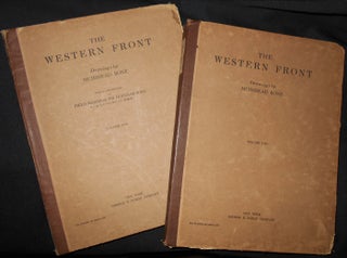 Item #009329 The Western Front; Drawings by Muirhead Bone; with an introduction by Douglas Haig....