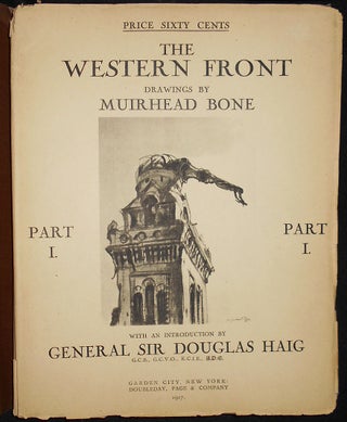 The Western Front; Drawings by Muirhead Bone; with an introduction by Douglas Haig