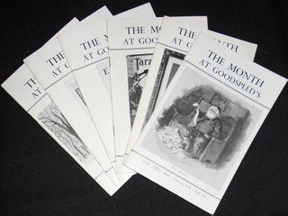 Item #009338 The Month at Goodspeed's -- 6 1949 issues: Feb., April, May, June, Oct., Nov.-Dec. 1949
