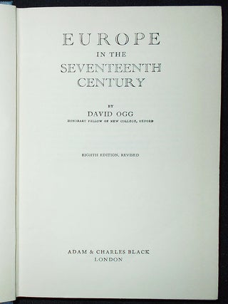 Europe in the Seventeenth Century