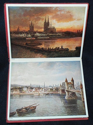 Astudin-Karten vom Rhein: 20 farbige Karten nach Ölgemalden