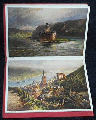 Astudin-Karten vom Rhein: 20 farbige Karten nach Ölgemalden