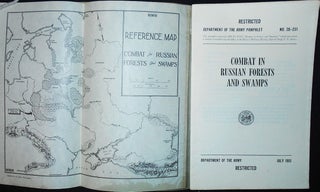 Combat in Russian Forests and Swamps [Department of the Army Pamphlet no. 20-231]
