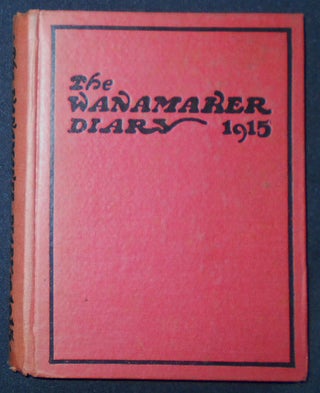 Item #009478 The Wanamaker Diary 1915