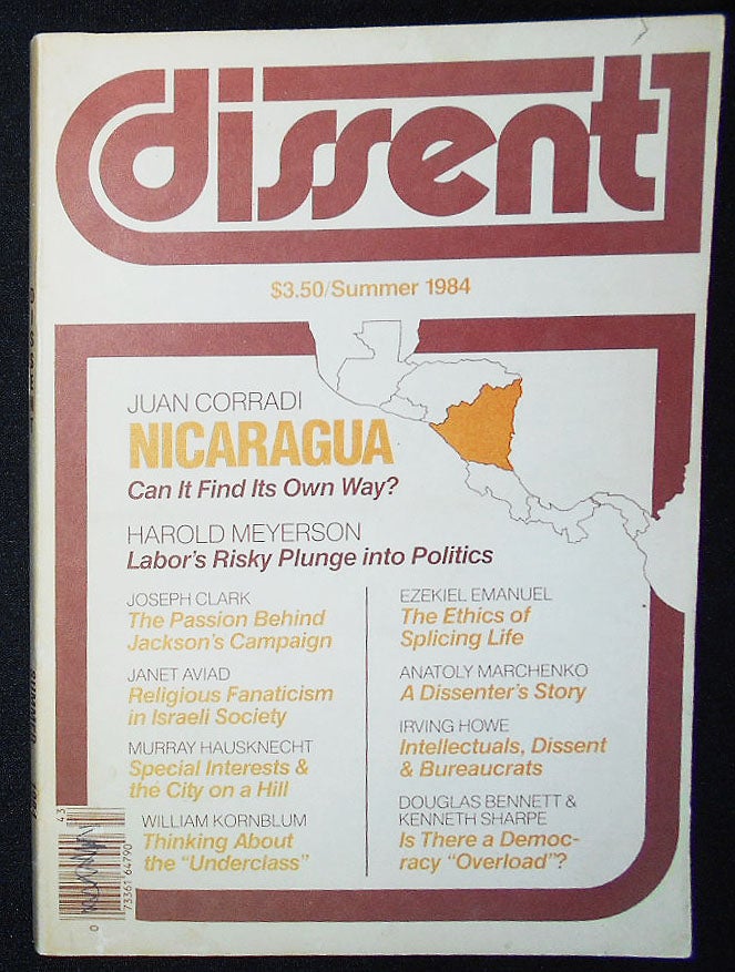 Item #009522 Dissent Summer 1984