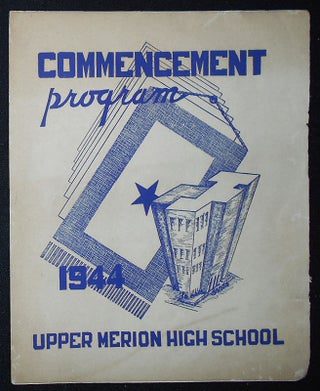 Item #009550 Commencement Program -- 1944 Upper Merion High School