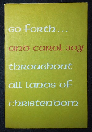 Item #009566 And Carol Joy. Frank Davies