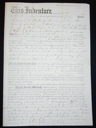 Item #009600 Bernard S. Bate and Maria Bate Mortgage Property in Shawangunk, Ulster County, NY,...