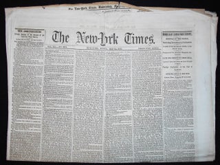 Item #009602 New-York Time -- May 12, 1858 [The Duty of Slave-Masters