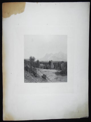 Two Engravings by Robert Hinshelwood of Paintings of New Hampshire