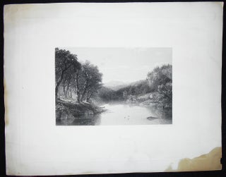 Two Engravings by Robert Hinshelwood of Paintings of New Hampshire