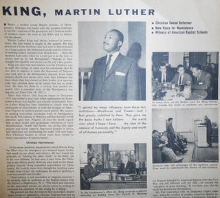 Crusader: The American Baptist Newsmagazine -- vol. 12 no. 4 April 1957 [Tabea Korjus -- Martin Luther King]