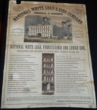Item #009626 Advertisement for National White Lead & Zinc Company