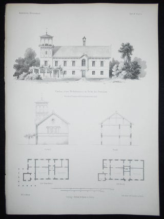 Item #009662 Architektonisches Skizzenbuch Heft IX [9th issue