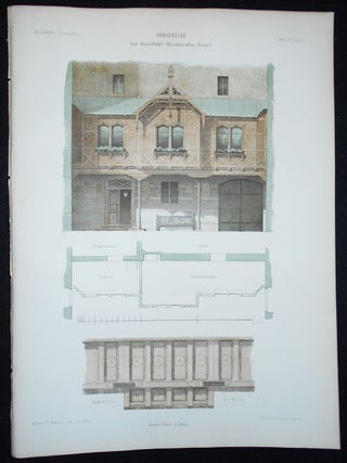 Item #009665 Architektonisches Skizzenbuch Heft XII [12th issue