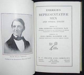 Emerson's Representative Men and Other Essays; Edited by Ezra Kempton Maxfield; Assisted by Jane Crowe Maxfield