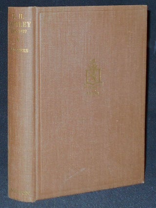 Item #009748 A Biographical Memorial to Robert Henry Cowley 1859-1927 [Gift inscription to the...