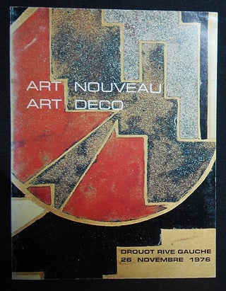 Item #009844 Art Nouveau Art Deco [Auction Catalog] -- 26 Nov. 1976