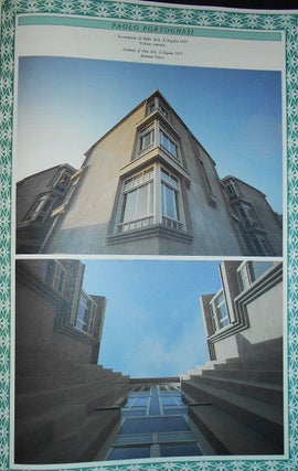 Eupalino: Cultura della Citta & della Casa Rivista Trimestrale = City & House Culture Quarterly Magazine; diretta da = edited by Paolo Portoghesi -- No. 4 Aprile 1985