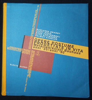 Item #009980 Opere Postume Progettate in Vita = Posthumous Works Designed While Living = Werke...