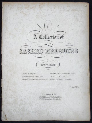 Item #010119 A Collection of Sacred Melodies