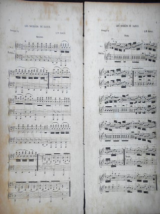 Les Soirées de Danse: A Set of Quadrilles as Duetts, for Two Performers on the Piano Forte; Partly Composed, arranged, & respectfully dedicated to Miss Melicent Lane, by George W. Hewitt