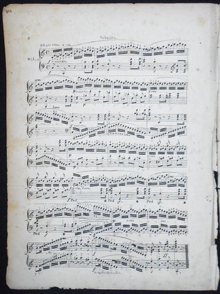 18 Special Studies for the Piano Forte by Henry Herz -- in 3 Books