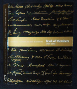 Item #010200 American Academy of Arts & Sciences Book of Members 1780-2005
