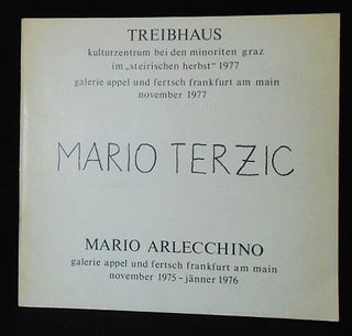 Item #010212 Treibhaus: Kulturzenrum bei den Minoriten Graz im "Steirischen Herbst" 1977 Galerie...
