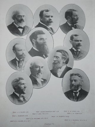 Portraits of Faculty and Class of '94 of Cornell University with Views about the University; C. H. Howes Class Photographer
