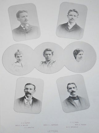 Portraits of Faculty and Class of '94 of Cornell University with Views about the University; C. H. Howes Class Photographer