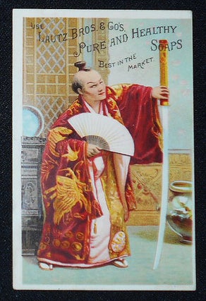 Item #010345 Lautz Bros. & Co. Soap [trade card with chromolithographed illustration of Koko from...