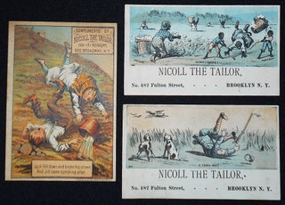 Item #010351 Nicoll the Tailor [3 trade cards