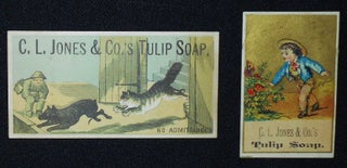Item #010362 C. L. Jones & Co.'s Tulip Soap trade cards