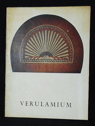 Item #010391 The Roman City of Verulamium: Official Guide. Ilid Anthony